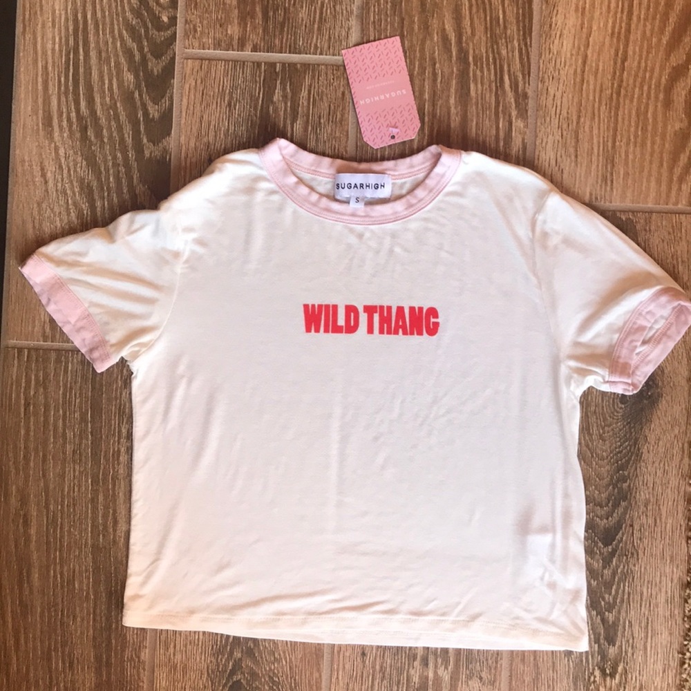 ⭐️ 2/$20 NWT Wild Thang crop Top Small